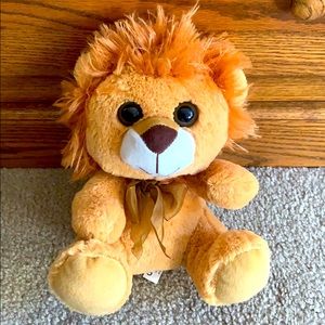 Stuffed animal lion